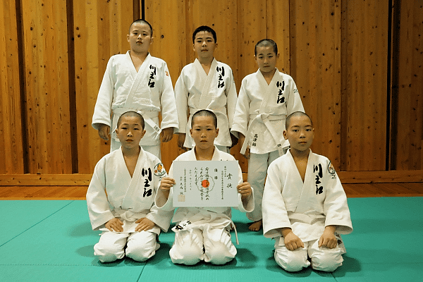 第４５回全国少年柔道大会愛媛県予選 優勝　川之江柔道会