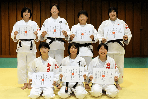 2025年度"愛媛県ジュニア柔道体重別選手権大会女子優勝者"