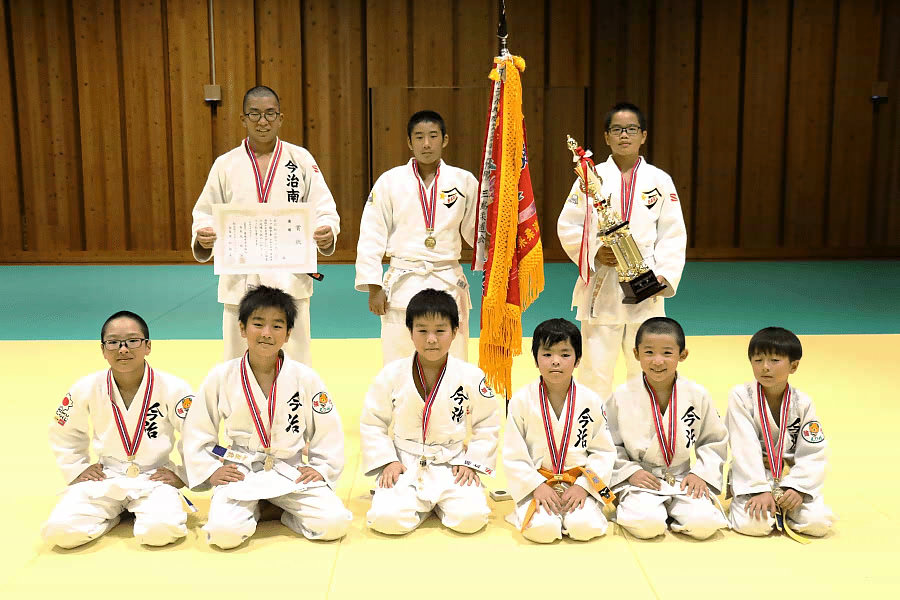 令和７年度愛媛県選抜少年柔道大会　優勝　今治市越智郡柔道協