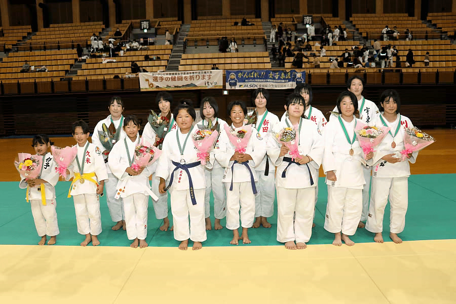 第25回あいテレビ杯 各階級優勝者