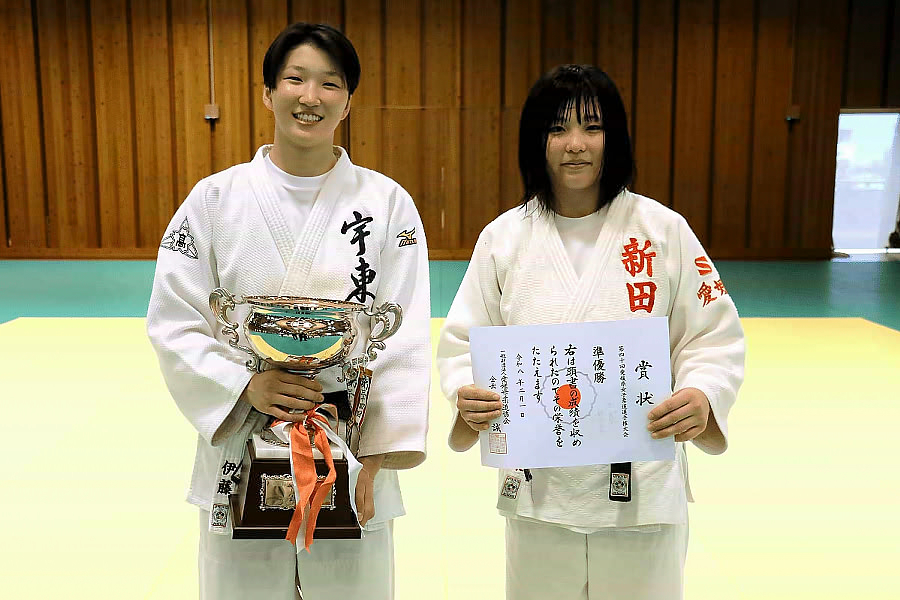 第40回愛媛県女子柔道選手権大会　入賞者